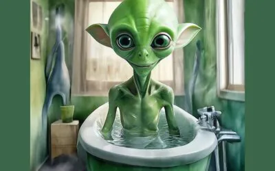 Инопланетянин в моей ванной